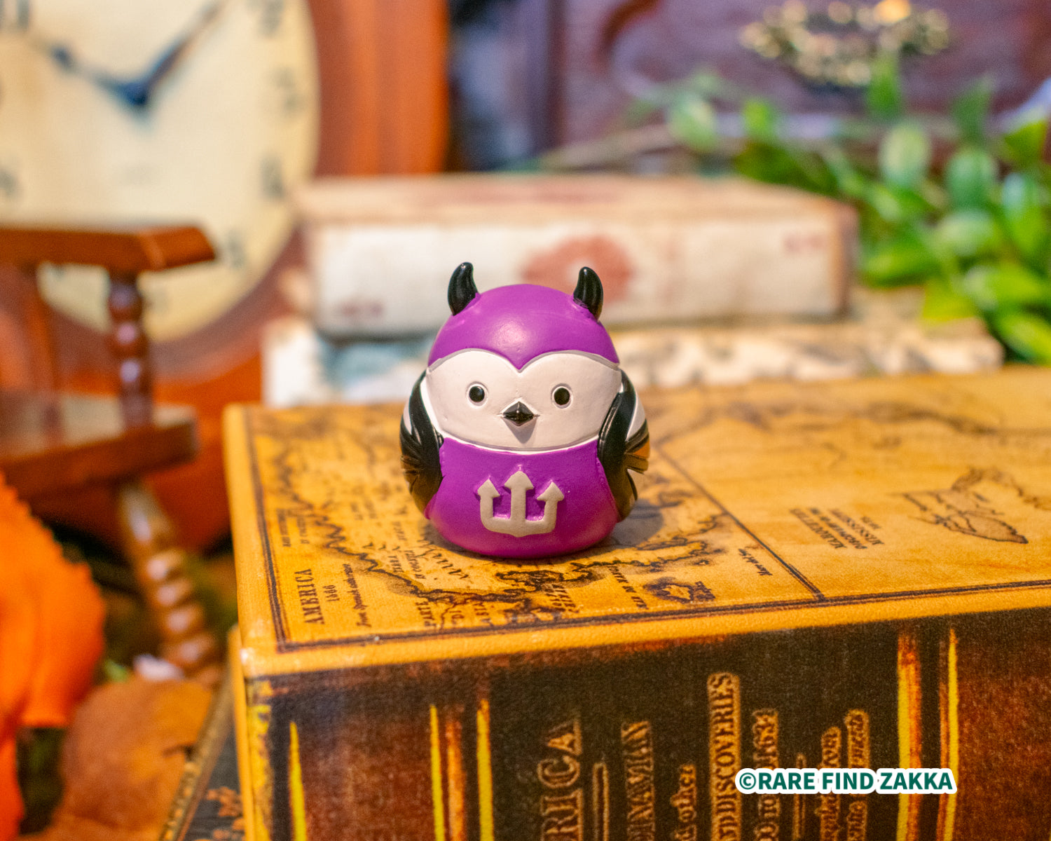 monsters of tits Japan Little Friend Long-Tailed Tit Bird Figurine - Halloween Monsters 2
