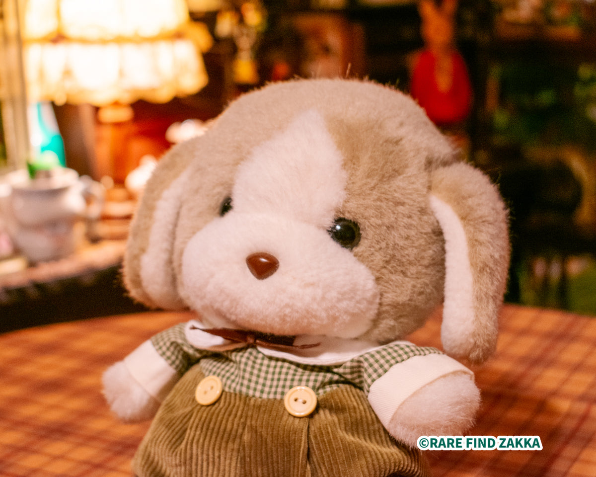 SUNARROWVintageDogPlushieSandy