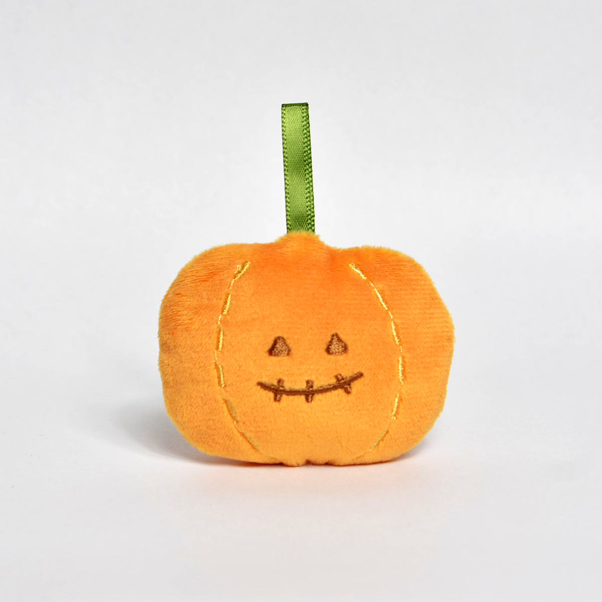 amifa Halloween Stuffed Toy Ornament Small - Orange / Yellow Pumpkin