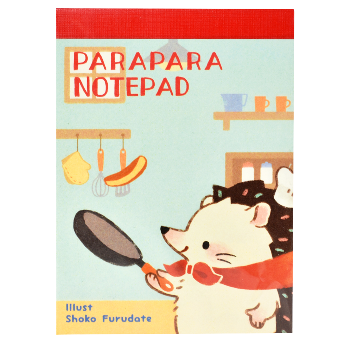 HOW HOUSE Parapara Flipbook Notepad "Shoko Furudate - Cooking"