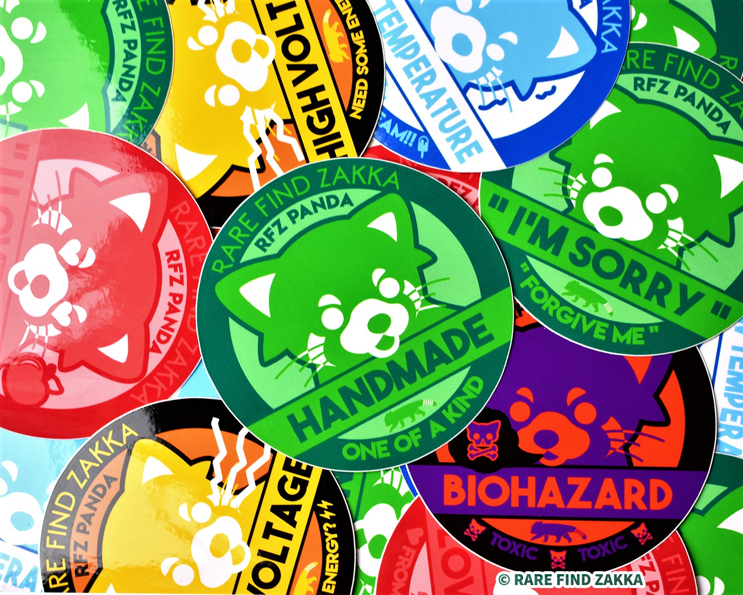 RFZ ORIGINALS Sticker Collection "BIOHAZARD"