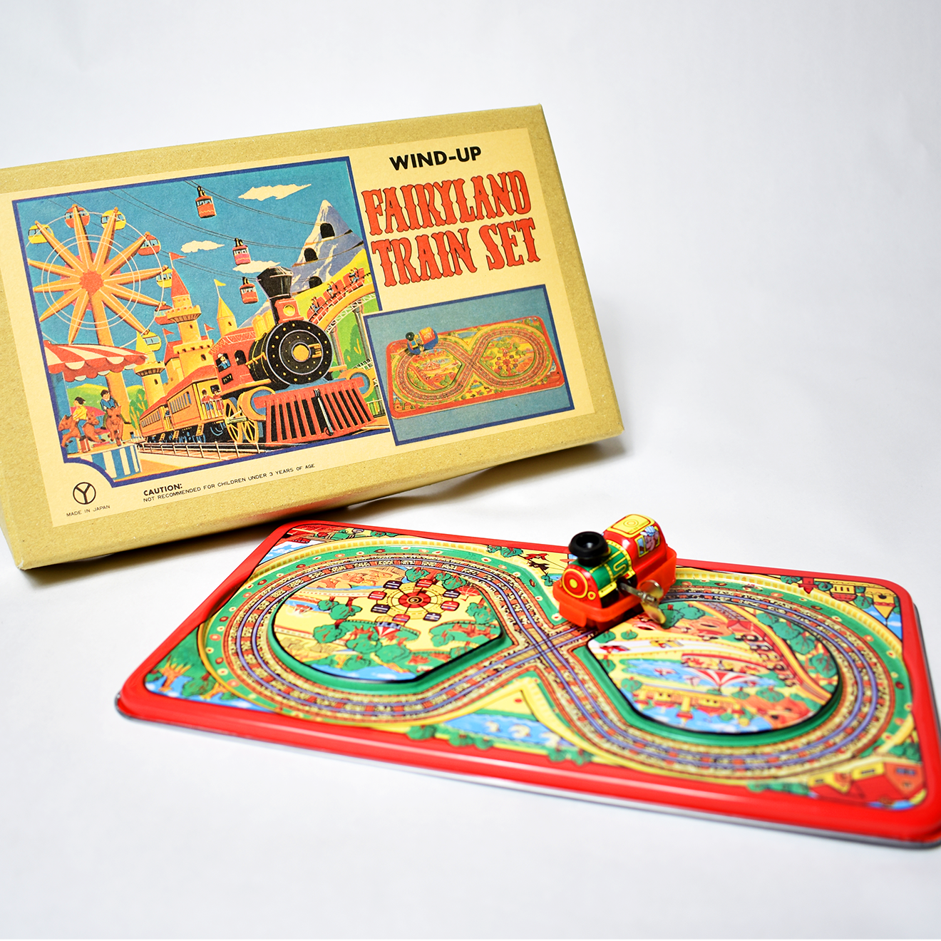 Vintage wind 2024 up train set